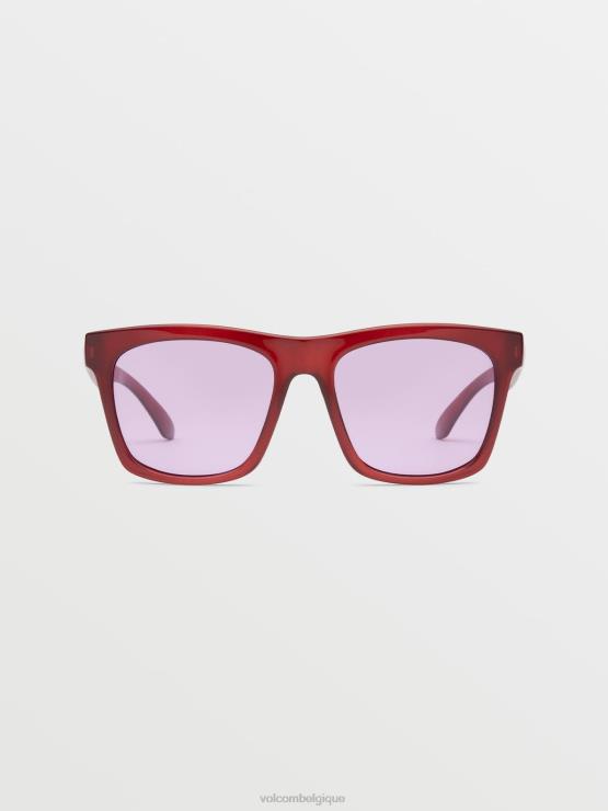 unisexe Volcom ambre brillant/violet lunettes de soleil bijou ZJ48F530
