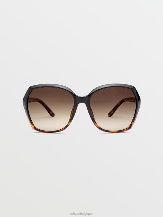 unisexe Volcom brillant darkside/bronze fondu polaire lunettes de soleil psychiques ZJ48F488