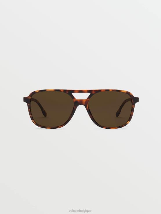 unisexe Volcom écaille mat/bronze nouvelles futures lunettes de soleil ZJ48F512