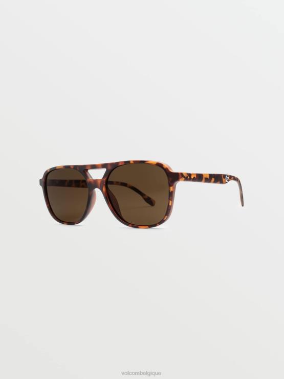 unisexe Volcom écaille mat/bronze nouvelles futures lunettes de soleil ZJ48F512