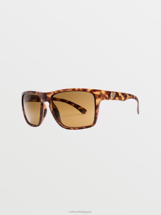 unisexe Volcom écaille mat/bronze truc lunettes de soleil ZJ48F558