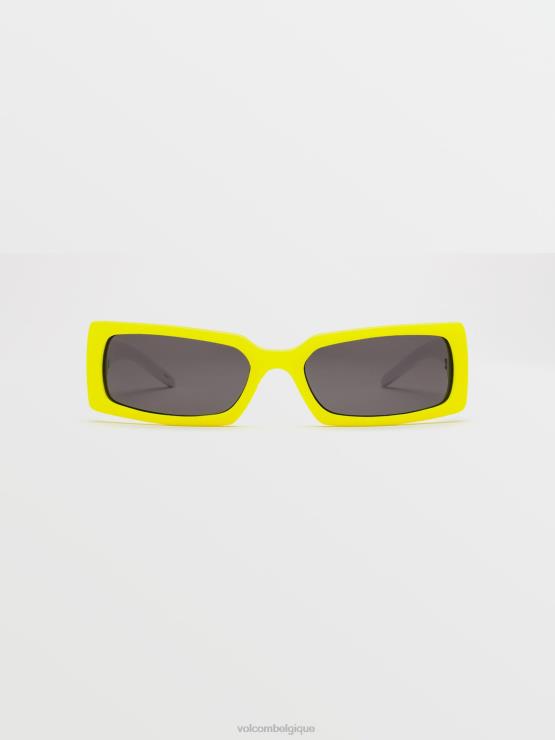 unisexe Volcom citron vert brillant/gris lunettes de soleil Magna ZJ48F578