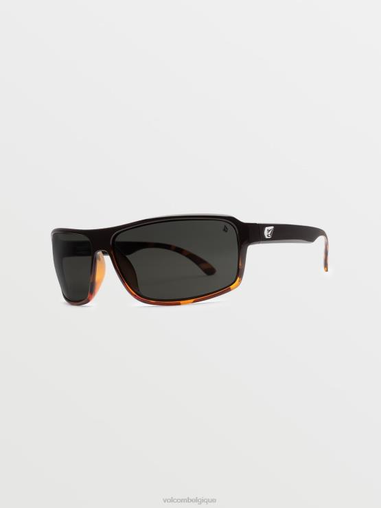 unisexe Volcom darkside brillant/gris polaire lunettes de soleil corpo class ZJ48F465