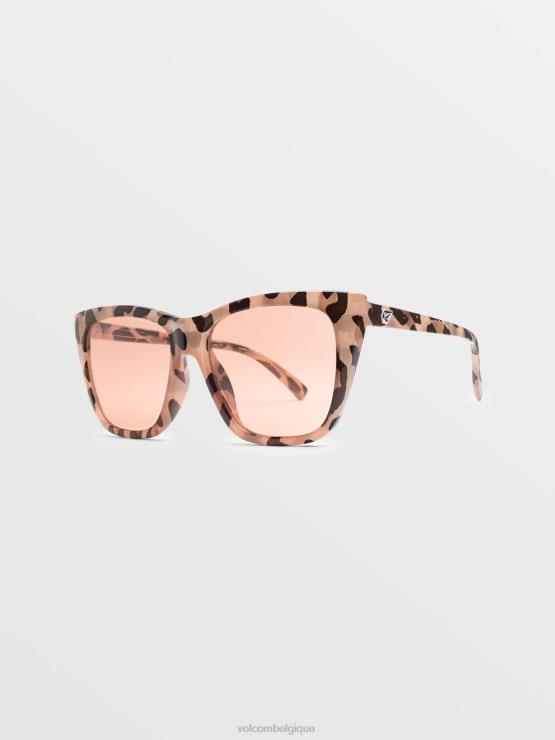 unisexe Volcom deff léopard/rose lunettes de soleil looky lou ZJ48F507
