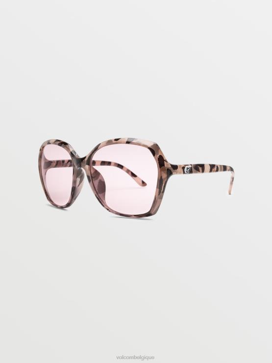 unisexe Volcom deff léopard/rose lunettes de soleil psychiques ZJ48F534