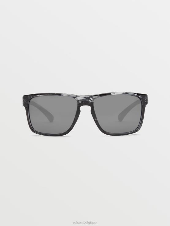 marbre brillant/miroir argenté