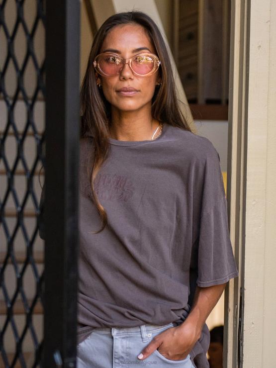 unisexe Volcom plume de caille brillante/rose lunettes de soleil lapidées ZJ48F521