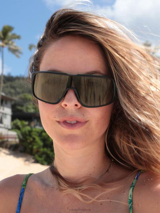 unisexe Volcom sarcelle lunettes de soleil macho de divertissement ZJ48F449