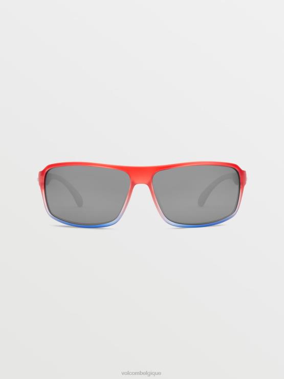 unisexe Volcom étoiles et rayures/miroir argenté lunettes de soleil corpo class ZJ48F455