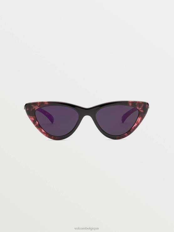tort violet brillant/gris violet chrome