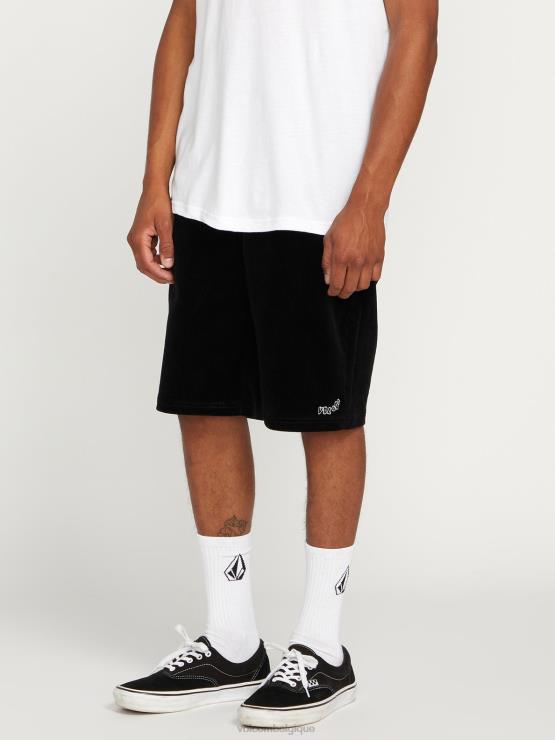 unisexe Volcom combo noir short taille élastique espacé extérieur ZJ48F751