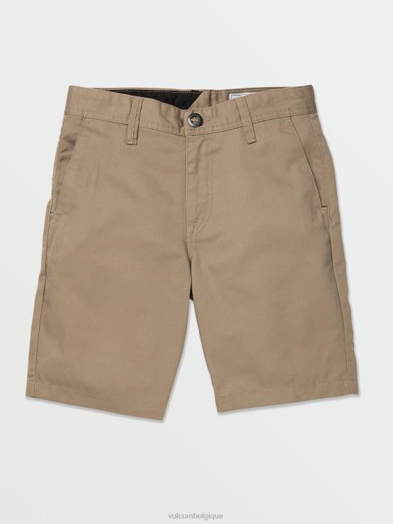 unisexe Volcom kaki putain de short chino ZJ48F763
