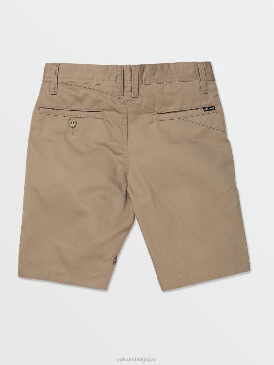 unisexe Volcom kaki putain de short chino ZJ48F763