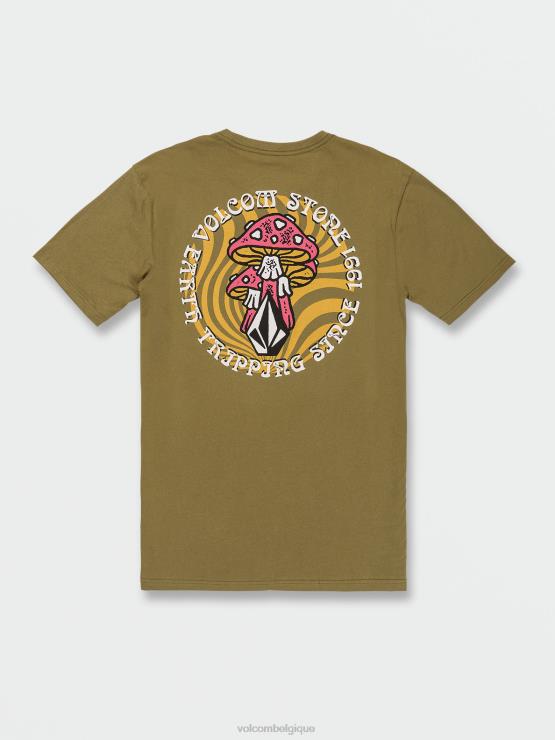 unisexe Volcom vieux Moulin t-shirt à manches courtes farm to yarn psychike ZJ48F743
