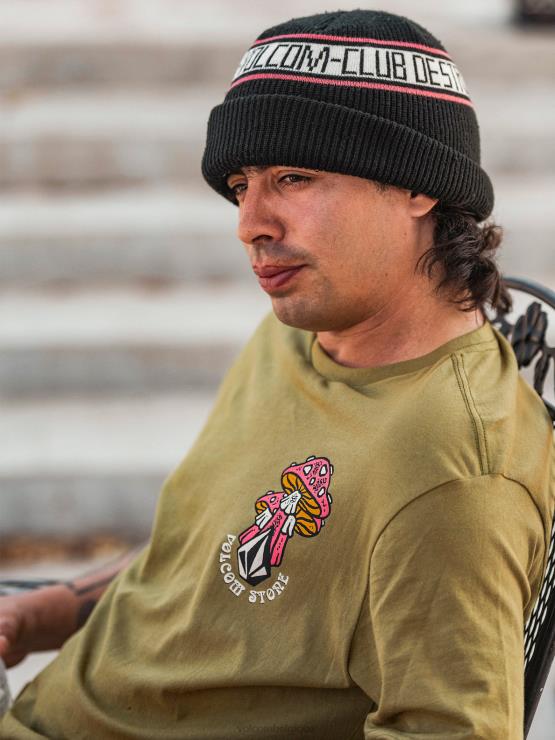 unisexe Volcom vieux Moulin t-shirt à manches courtes farm to yarn psychike ZJ48F743