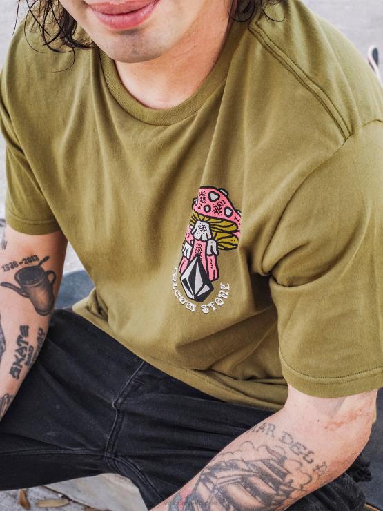 unisexe Volcom vieux Moulin t-shirt à manches courtes farm to yarn psychike ZJ48F743