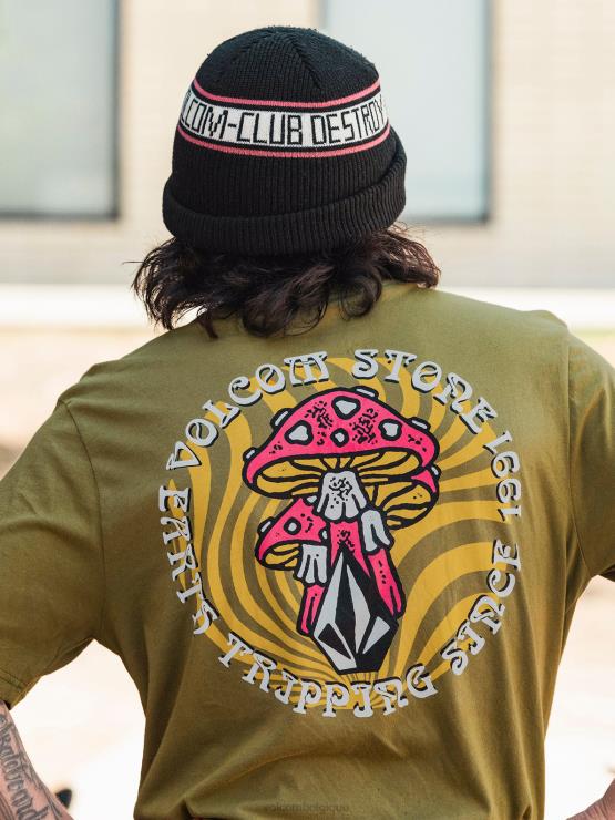 unisexe Volcom vieux Moulin t-shirt à manches courtes farm to yarn psychike ZJ48F743