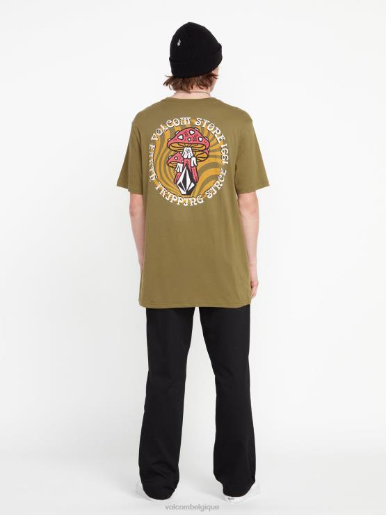 unisexe Volcom vieux Moulin t-shirt à manches courtes farm to yarn psychike ZJ48F743