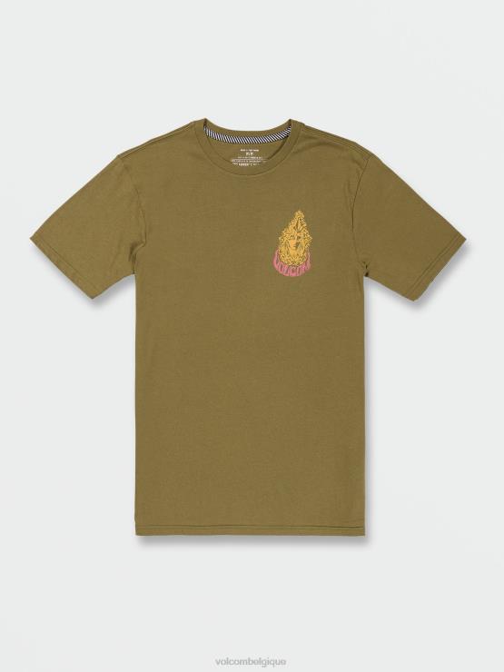 unisexe Volcom vieux Moulin t-shirt nancy à manches courtes ZJ48F759