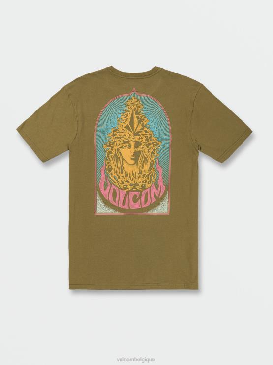 unisexe Volcom vieux Moulin t-shirt nancy à manches courtes ZJ48F759