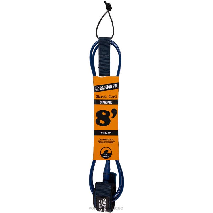 Hommes Volcom marine déchiqueter le cordon 8 standard ZJ48F701