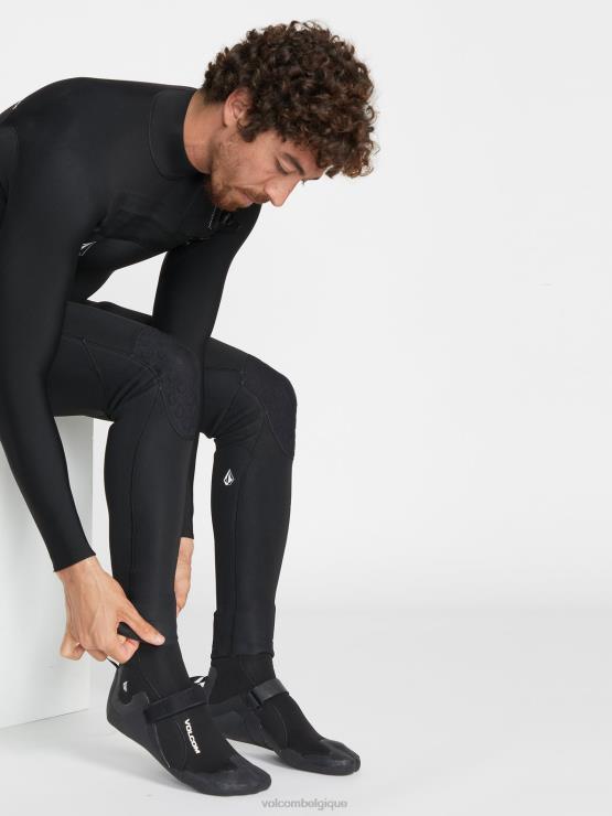 Hommes Volcom noir Bottillon à bout rond de 5 mm ZJ48F660