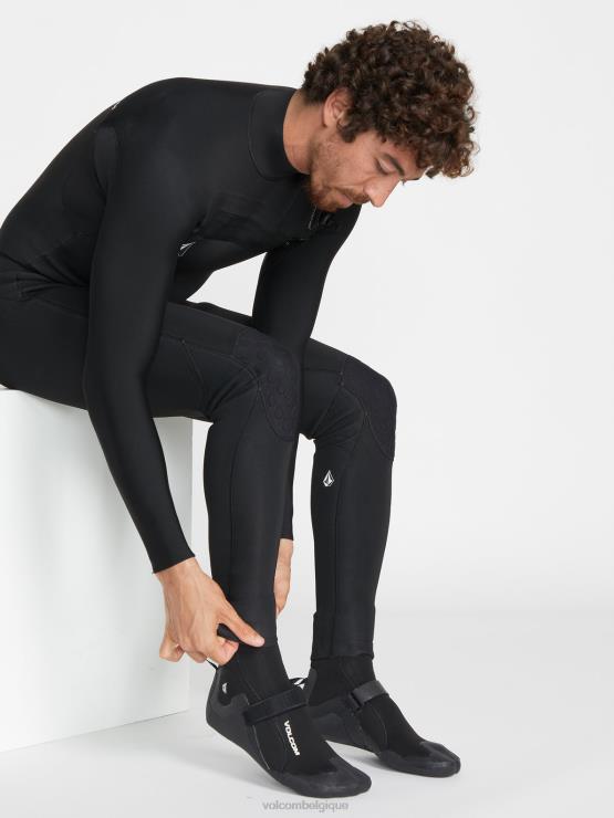 Hommes Volcom noir Bottillon à bout rond de 5 mm ZJ48F660