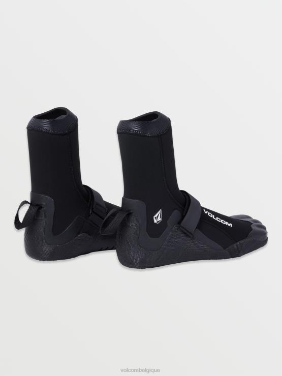 Hommes Volcom noir Bottillon à bout rond de 5 mm ZJ48F660