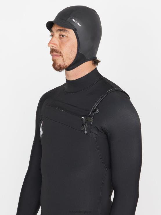 Hommes Volcom noir Capuche à enfiler 2/5 mm ZJ48F661