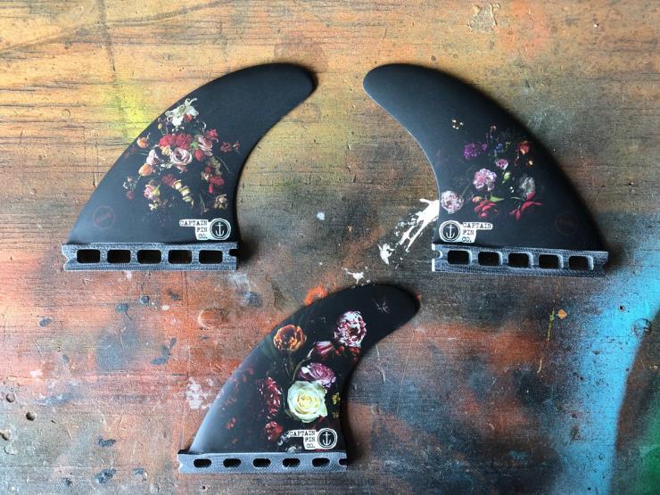 Hommes Volcom noir dion agius fleurs moyen (onglet simple) ZJ48F730