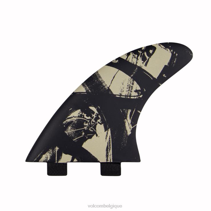 Hommes Volcom noir propulseur de février mikey (double onglet) ZJ48F726