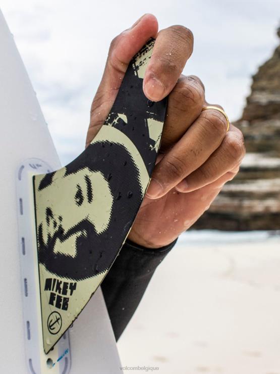 Hommes Volcom noir propulseur de février mikey (double onglet) ZJ48F726