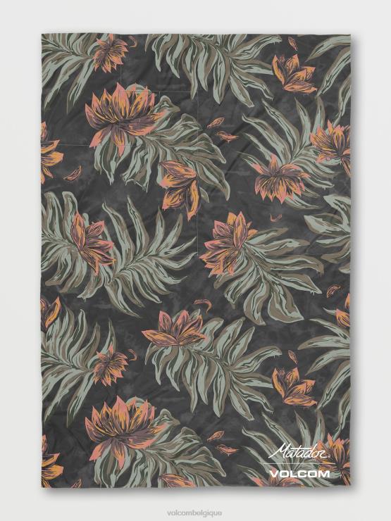 Hommes Volcom noir rincé couverture de poche matador ZJ48F689