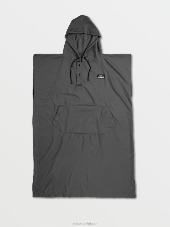 Hommes Volcom x Matador gris poncho de plage compressible ZJ48F664