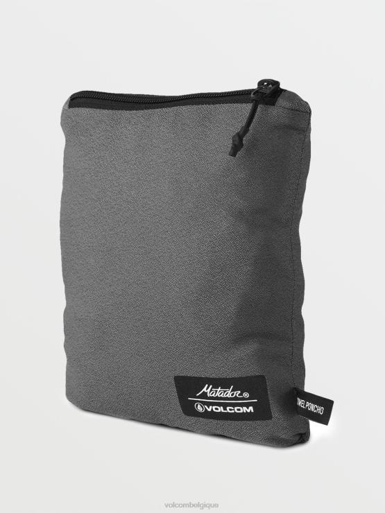 Hommes Volcom x Matador gris poncho de plage compressible ZJ48F664