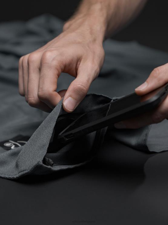 Hommes Volcom x Matador gris poncho de plage compressible ZJ48F664