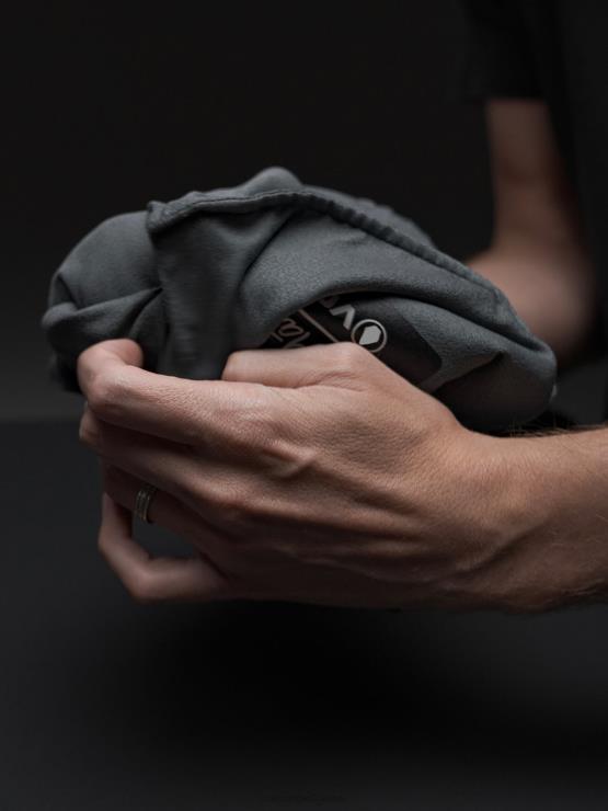 Hommes Volcom x Matador gris poncho de plage compressible ZJ48F664