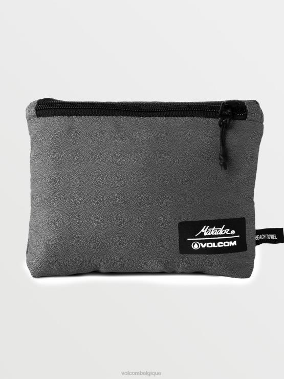 Hommes Volcom x Matador gris serviette de plage pliable ZJ48F663