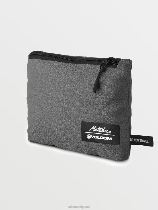 Hommes Volcom x Matador gris serviette de plage pliable ZJ48F663