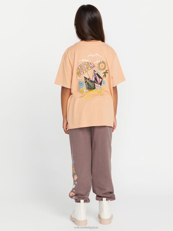 filles Volcom argile t-shirt petit ami vraiment ravi ZJ48F1331