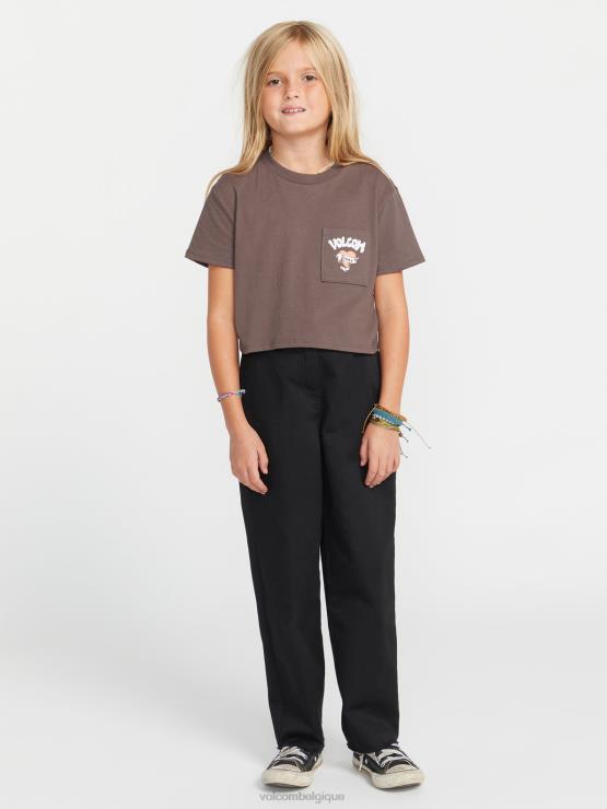 filles Volcom gris ardoise té à cadran de poche ZJ48F1323