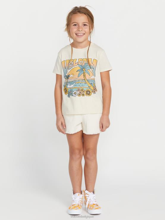 filles Volcom nuage dernier tee-shirt de fête ZJ48F1319