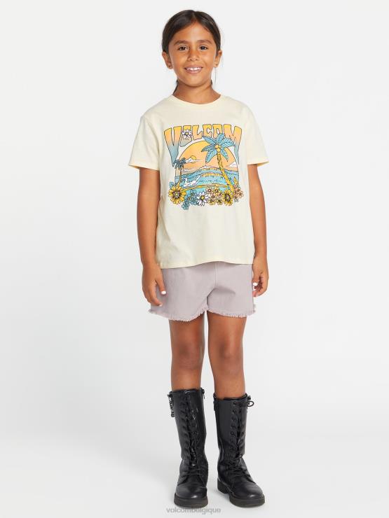 filles Volcom nuage dernier tee-shirt de fête ZJ48F1319