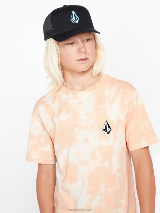 garçons Volcom cali bleu chiné chapeau de fromage en pierre pleine ZJ48F1287