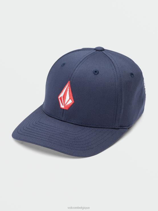 garçons Volcom combinaison marine chapeau flexfit pleine pierre ZJ48F1295