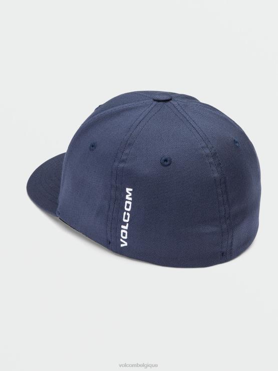 garçons Volcom combinaison marine chapeau flexfit pleine pierre ZJ48F1295
