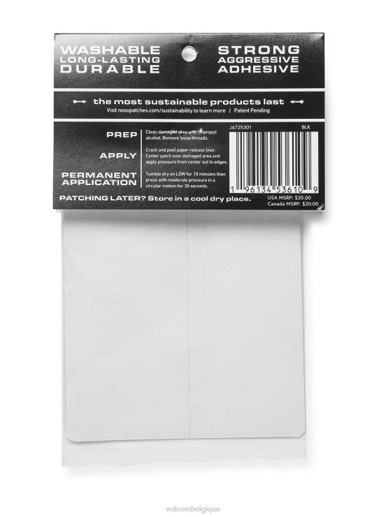 garçons Volcom noir grande plaque de neige de réparation ZJ48F1307