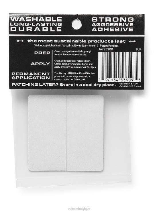 garçons Volcom noir réparer une plaque de neige moyenne ZJ48F1306