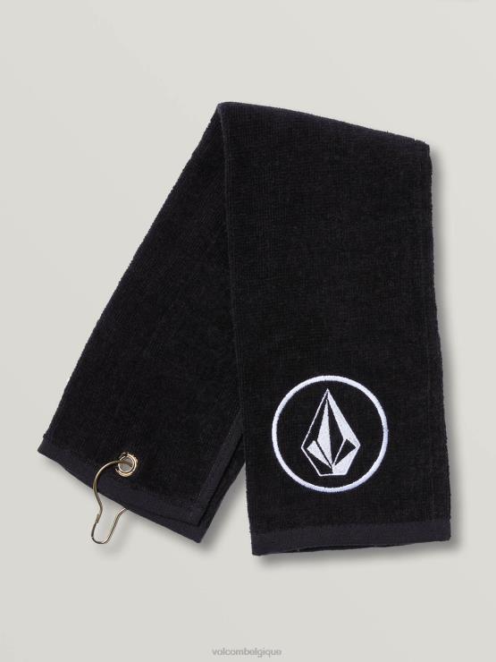 garçons Volcom noir serviette de sport ZJ48F1304