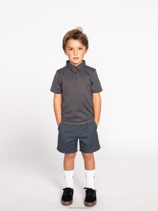 garçons Volcom furtivité polo wowzer manches courtes ZJ48F1182